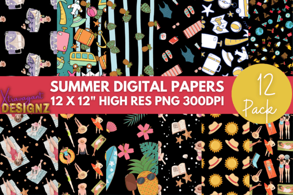 Download Summer Digital Papers - Digital paper Collection