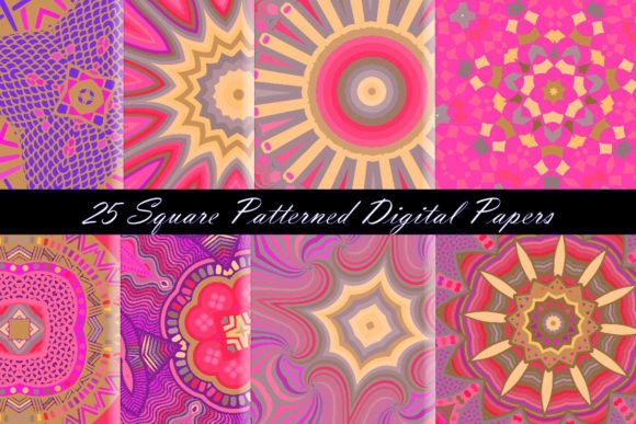 Download Barbie Pink Patterned Digital Paper - Digital paper Collection