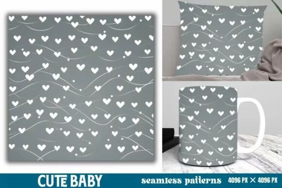 Download Cute Baby Pastel Digital Papers Pattern - Digital paper Collection