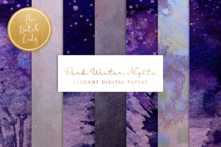 Download Digital Backgrounds Winter Night Skies - Digital backgrounds Collection