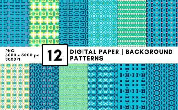 Download Tribal Pattern Printable Digital Paper - Digital paper Collection