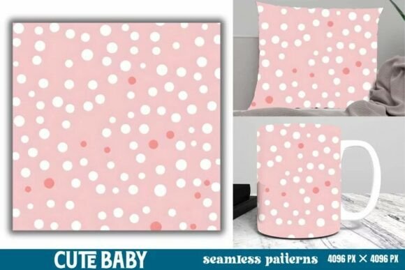 Download Cute Baby Pastel Digital Papers Pattern - Digital paper Collection