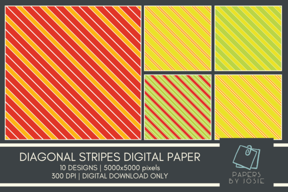 Download Diagonal Stripes Design Digital Paper - Digital paper Collection