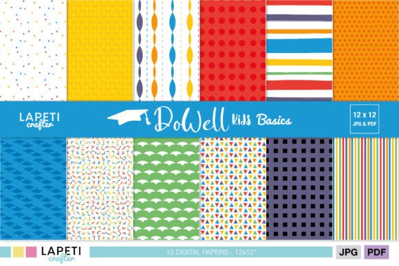 Download Kid Digital Paper | Scrapbooking Papers - Digital paper Collection
