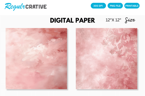 Download Blush Pink Digital Paper Backgrounds - Digital paper Collection