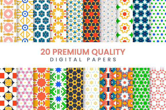 Download 20 High Quality Printable Digital Paper - Digital paper Collection