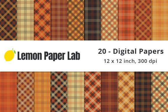 Download Simple Fall Plaid Digital Paper - Digital paper Collection