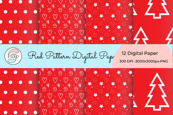 Download Red Digital Paper - Digital paper Collection