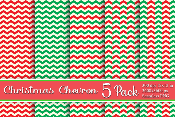 Download Christmas Chevron Zigzag Digital Paper - Digital paper Collection