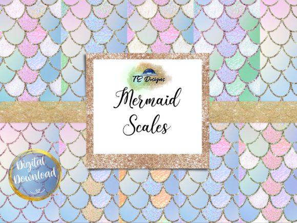 Download Mermaid Digital Papers&nbsp; - Digital paper Collection