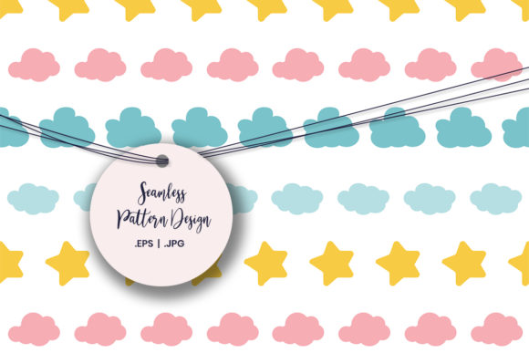 Download Clouds and Star Digital Paper - Digital paper Collection