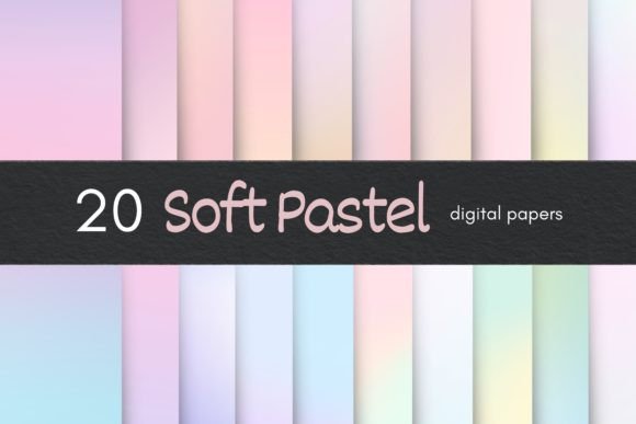 Download Soft Pastel Digital Paper - Digital paper Collection