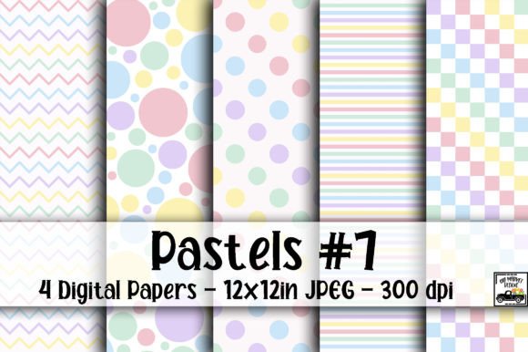 Download Pastel Digital Paper #7 - Digital paper Collection