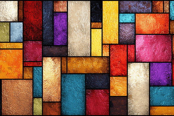 Download Vibrant Glass Tile Mosaic Pattern - Vibrant Collection