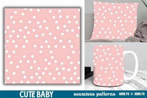 Download Cute Baby Pastel Digital Papers Pattern - Digital paper Collection
