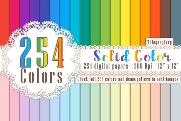 Download Solid Color Digital Papers - Digital paper Collection