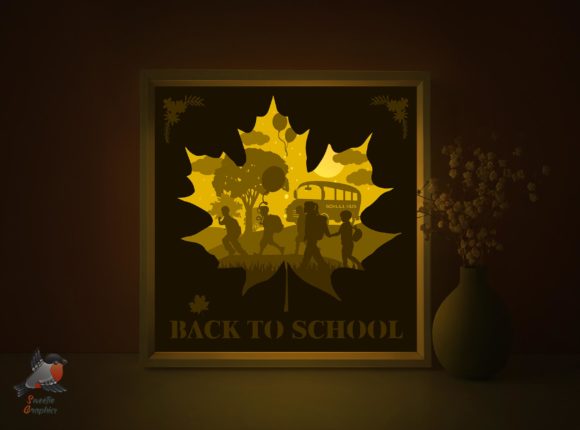 Download Back to School Shadow Box Template - Premium Resources